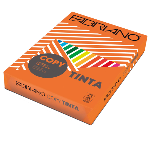 Carta Fabriano Colore A4 80GR 500FG COL.FORTI ARANCIO